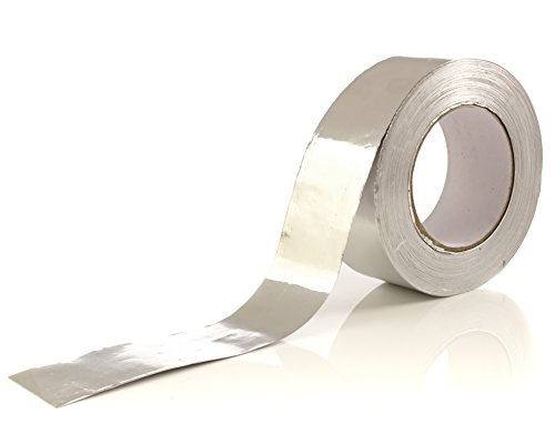 Product Cover Aluminum Tape/Aluminum Foil Tape - Professional/Contractor-Grade - 1.9 inch x 150 feet (3.4 mil) - Perfect for HVAC, Duct, Pipe, Insulation and More - By Impresa Products