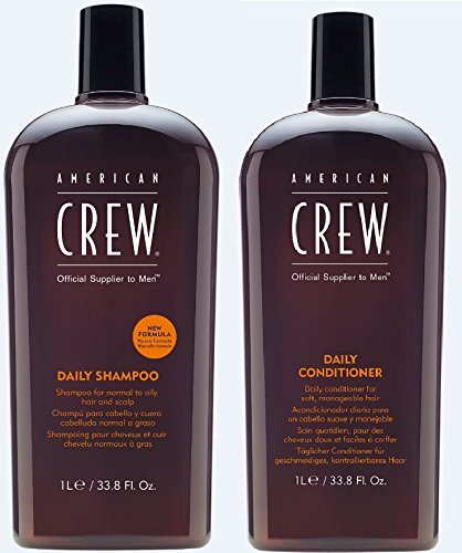 Product Cover American Crew Daily Shampoo and Conditioner 33.8 Fl. Oz.