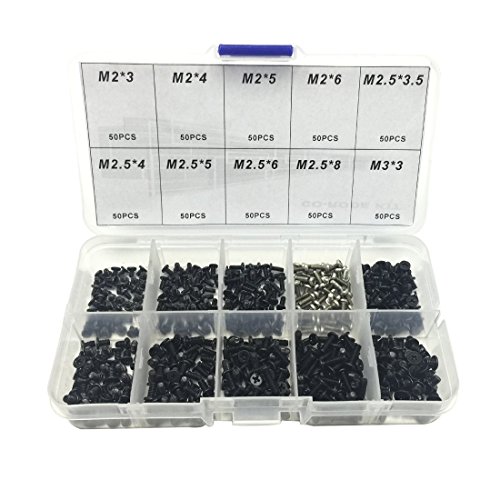 Product Cover 500pcs Laptop Notebook Computer Screw Kit Set for IBM HP Dell Lenovo Samsung Sony Toshiba Gateway Acer