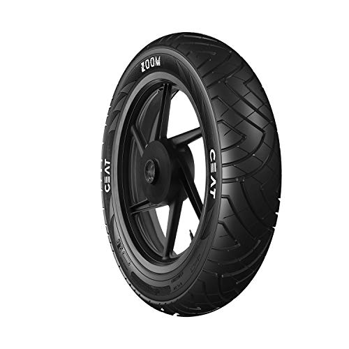 Product Cover Ceat Zoom 120/80-17 61P Tubeless Bike Tyre, Rear (Home Delivery)