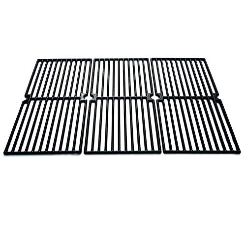 Product Cover Direct Store Parts DC110 Polished Porcelain Coated Cast Iron Cooking Grid Replacement Brinkmann, Charmglow Gas Grill