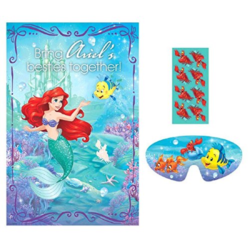 Product Cover Party Game | Disney Ariel Dream Big Collection | Party Accessory