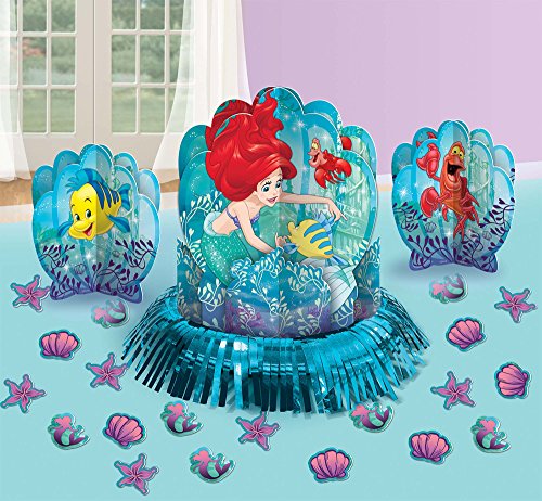 Product Cover Disney Ariel The Little Mermaid Dream Big Table Decorating Kit 23 pieces Party Supplies
