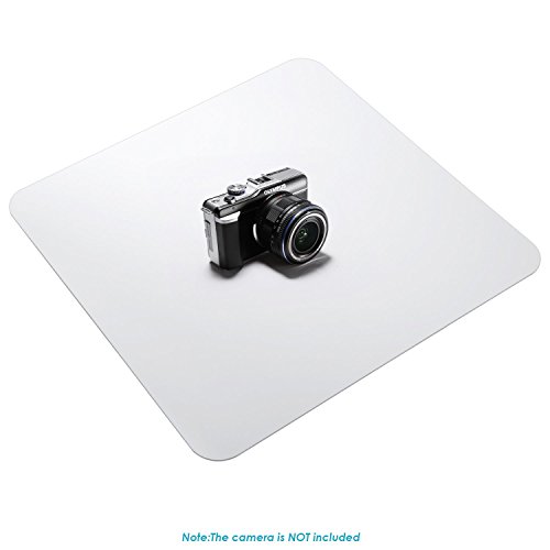 Product Cover Neewer 24x24inch/60x60cm Acrylic White & Black Reflective Display Table Background Boards for Product Table Top Photography Shooting