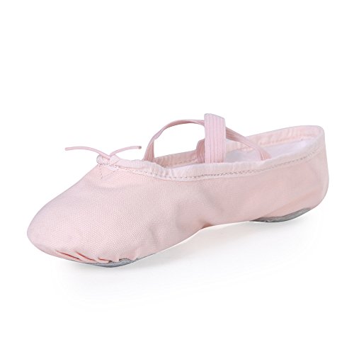 Product Cover STELLE Girls Canvas Ballet Slipper/Ballet Shoe/Yoga Dance Shoe (Toddler/Little Kid/Big Kid/Women/Boy)