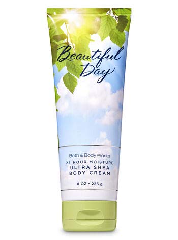 Product Cover Bath and Body Works Beautiful Day Ultra Shea Body Cream 8 Ounce Full Size