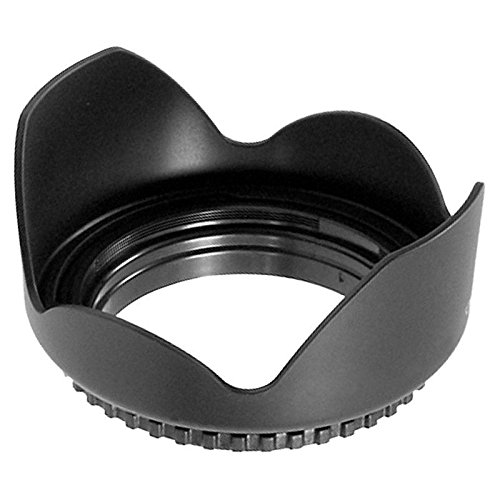 Product Cover Spe Tulip 58Mm Flower Lens Hood (Black) For Canon Eos 55-250Mm 18-55Mm Ef Lens