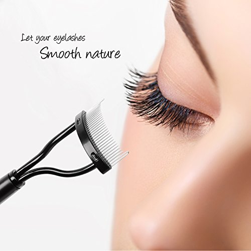 Product Cover Docolor Eyelash Comb Curlers Makeup Mascara Applicator Eyebrow Grooming Brush Tool