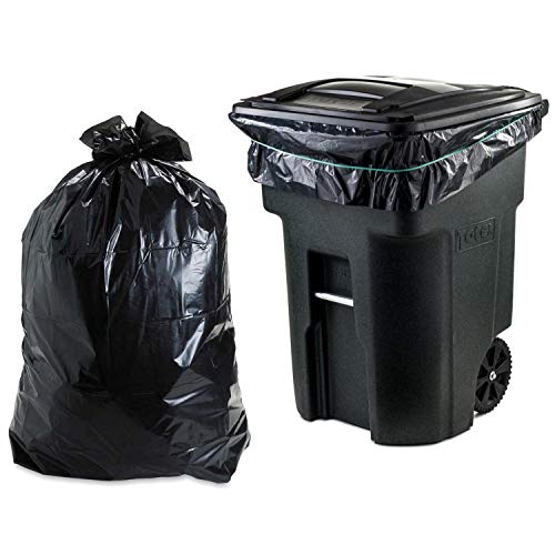 Product Cover Plasticplace 95 - 96 Gallon Trash Bags on Rolls, 1. 2 Mil, 61
