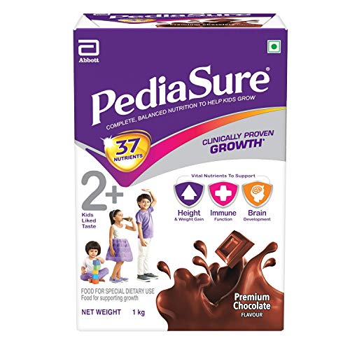 Product Cover PediaSure Premium Chocolate 1Kg/35.2Oz - Case - for Kids 2 years to 10 years