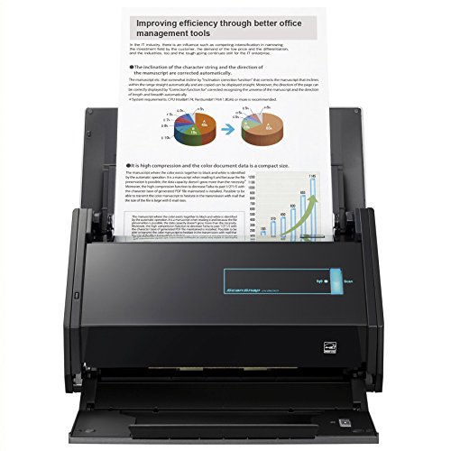 Product Cover Fujitsu ScanSnap iX500 Color Duplex Desk Scanner for Mac and PC [Discountinued Model, 2013 Release]