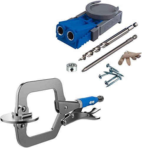 Product Cover R3-Promo Kreg R3 Jig Pocket Hole Kit With Free Classic Clamp Pack-In