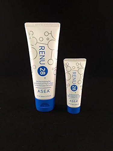 Product Cover 1 bottle + 1 sample bottle - Asea Renu 28 - Skin Revitalizing Gel - Anti Wrinkle Serum - Moisturizing Gel for Face - Dark Spot Corrector - Face Moisturizer