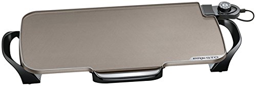 Product Cover Presto 07062 Ceramic 22-inch Electric Griddle with removable handles, One Size, Black