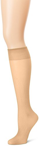 Product Cover Women's Plus Size Queen Sheer Support Knee High Stockings 3-Pack