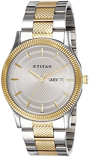 Product Cover Titan Octane Analog Silver Dial Men's Watch - 1650BM03