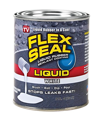 Product Cover Flex Seal Liquid Rubber in a Can, 16-oz, White