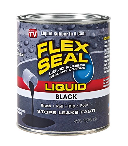 Product Cover Flex Seal Liquid Rubber in a Can, 32-oz, Black