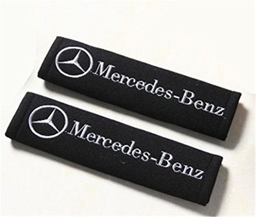 Product Cover Dreamtao Seat Belt Shoulder Pads Strap Harness Covers Cushions (Pair/Set) for Mercedes Benz Cars