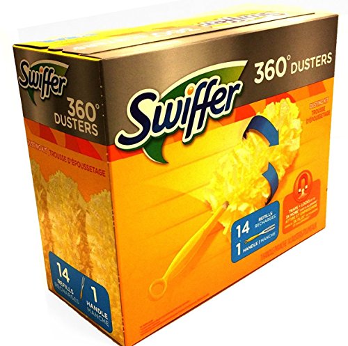 Product Cover Swiffer Duster 360 Handle with Refills, 14 Count
