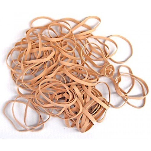 Product Cover Plasticplace Rubber Bands, Size #33 │ 1 Lb, Approx. 875 (3.5