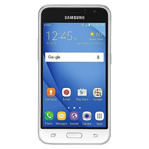 Product Cover Samsung Express 3 J120a 4G LTE Unlocked GSM (White)