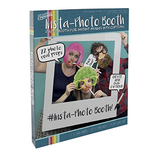 Product Cover Paladone Insta Photobooth Props & Frame - Includes 22 Props and a Dry Erase Photo Frame