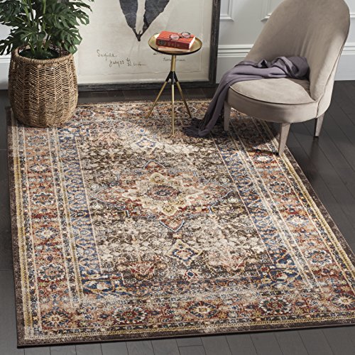 Product Cover Safavieh Bijar Collection BIJ652D Traditional Oriental Vintage Brown and Rust Area Rug (4' x 6')