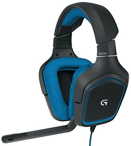 Product Cover Logitech G430 Surround Sound Gaming Headset with Dolby 7.1 Technology (Renewed)