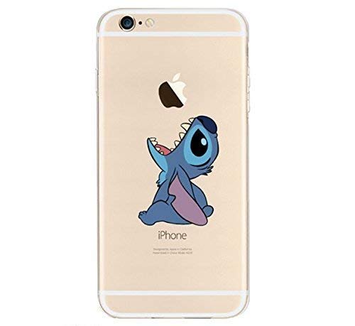 Product Cover DOMIRE iPhone 6s Case, Soft Silicone Funny Cartoon Character TPU Clear Cases Thicken Anti-Slip Good Grip Protective Case iPhone 6 6s 4.7 inch