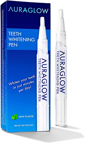 Product Cover AuraGlow Teeth Whitening Pen, 35% Carbamide Peroxide, 15+ Whitening Treatments, No Sensitivity, 2mL