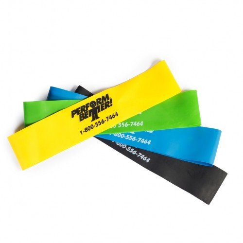 Product Cover Perform Better Exercise Mini Band, Set of 4 - All colors 9