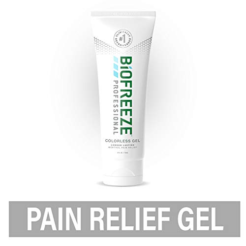 Product Cover Biofreeze Professional Pain Relief Gel, 4 oz. Tube, Colorless