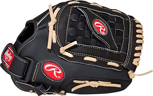 Product Cover Rawlings RSB Series Baseball Glove, Regular, Slow Pitch, Basket-Web with Support Strap, 12-1/2 Inch