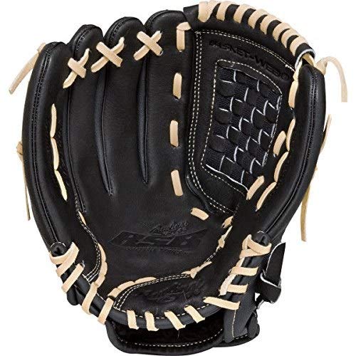Product Cover Rawlings RSB Series Baseball Glove, Regular, Slow Pitch, Basket-Web, 12 Inch