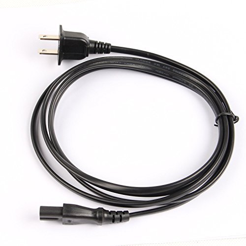 Product Cover Power Cord Cable for HP ENVY 4500 4520 5540 5640 5660 7640 100 110 120 4510 5530 e-All-in-One Photo Printer series 6 Foot Long