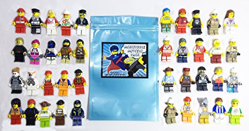 Product Cover Lego Lot Of 10 Minifigures Random Lot Star Wars, Ninjago & More (US Seller)