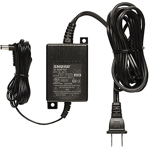 Product Cover Shure PS24US Replacement Power Supply SLX4, PGX4 or BLX4 Wireless Receiver