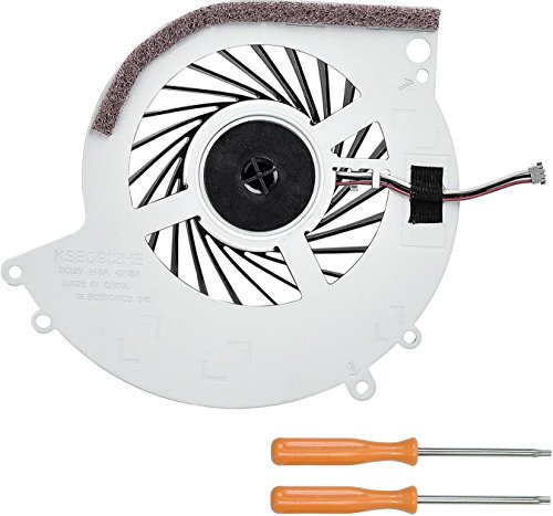 Product Cover Replacement Internal Cooling Fan KSB0912HE for PS4 CUH-10XXA CUH-11XXA CUH-1115A 500GB + Tool Kit.