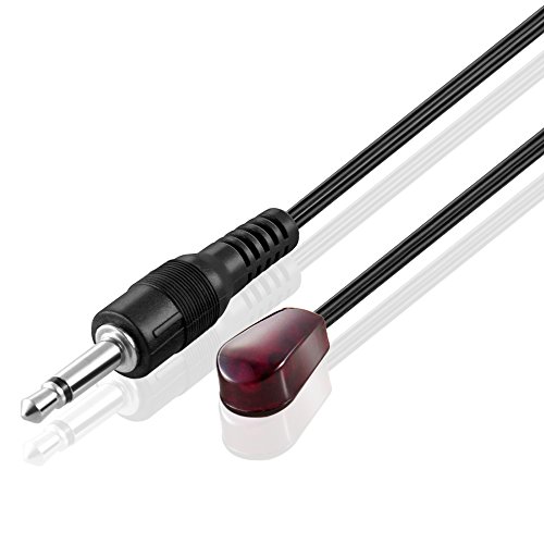 Product Cover IR Infrared Emitter Extender Cable Extension (10 Feet 3M) Single Head Eye 3.5mm Jack Infrared Red Transmitter Blaster Blink Eye Wire Cord