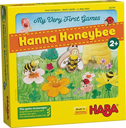 Product Cover HABA My Very First Games - Hanna Honeybee Two Cooperative Color Die Games for Ages 2 and Up (Made in Germany)