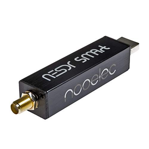 Product Cover Nooelec NESDR Smart v4 SDR - Premium RTL-SDR w/Aluminum Enclosure, 0.5PPM TCXO, SMA Input. RTL2832U & R820T2-Based Software Defined Radio