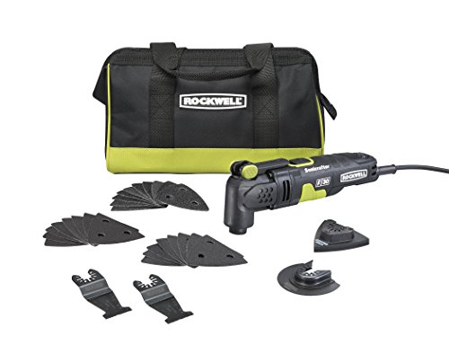 Product Cover Rockwell RK5132K 3.5 Amp Sonicrafter F30 Oscillating Multi-Tool with 32 Accessories and Carry Bag