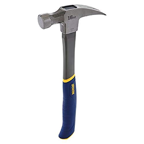 Product Cover IRWIN Tools 1954889 Fiberglass General Purpose Claw Hammer, 16 oz