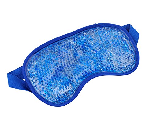 Product Cover Eye Mask - Gel Beads Hot/Cold Pack - Fabric Back - Innovative Reusable Gel Beads Provides Both ice or Heat Pain Relief and Therapy Treatments. Great for migraines, Headaches + More