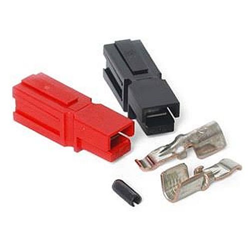 Product Cover Valley Enterprises Anderson Powerpole Connectors 45 Amp Unassembled Red/Black Complete with Roll Pin (10 Sets)