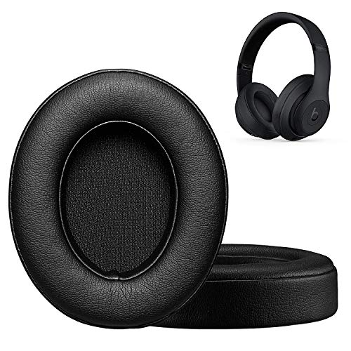 Product Cover Professional Beats Studio Replacement Earpads Cushion Compatible with Beats Studio 2 & 3 / Wired B0500 / Studio Wireless B0501 Over-Ear Headphones with Noise Isolation Memory Foam & Upgraded Adhesive