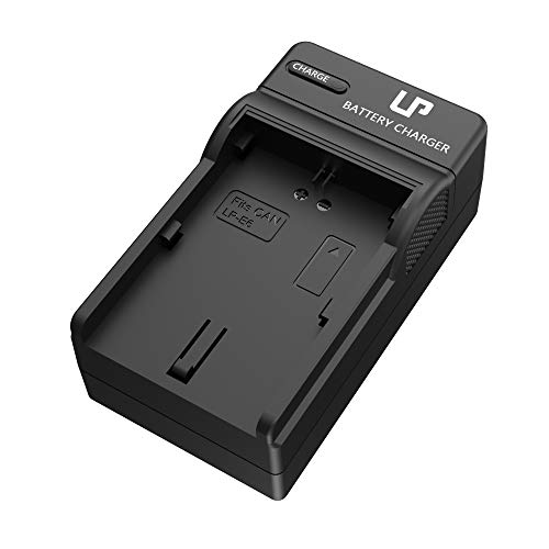 Product Cover LP LP-E6 LP E6N Battery Charger, Compatible with Canon EOS 90D, 80D, 70D, 60D, 60DA, 7D Mark II, 7D, 6D Mark II, 6D, 5D Mark IV, 5D Mark III, 5D Mark II, 5DS, 5DS R, R DSLR Cameras & More