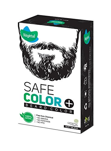 Product Cover Vegetal safe color for Beard - black 25g.