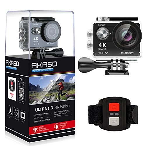Product Cover AKASO EK7000 4K WiFi Sports Action Camera Ultra HD Waterproof DV Camcorder 12MP 170 Degree Wide Angle